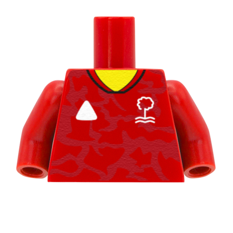 Personalised Notts Forest Shirt - Custom Design Minifigure Torso