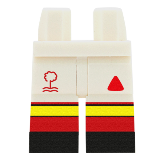 Nottingham Forrest Football Shorts - Custom Minifigure Legs