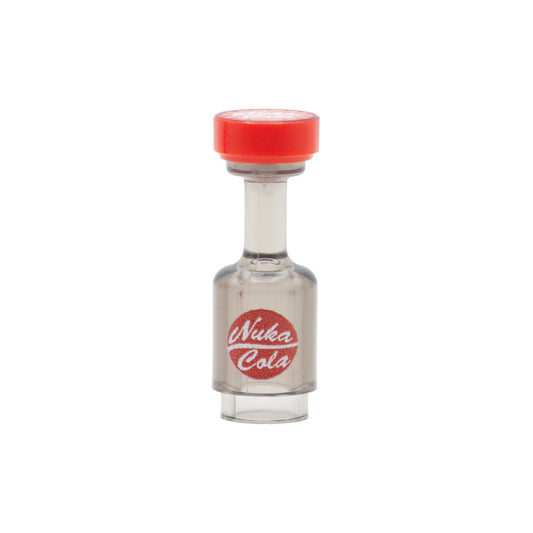 nuka cola custom LEGO bottle and bottle cap from Fallout