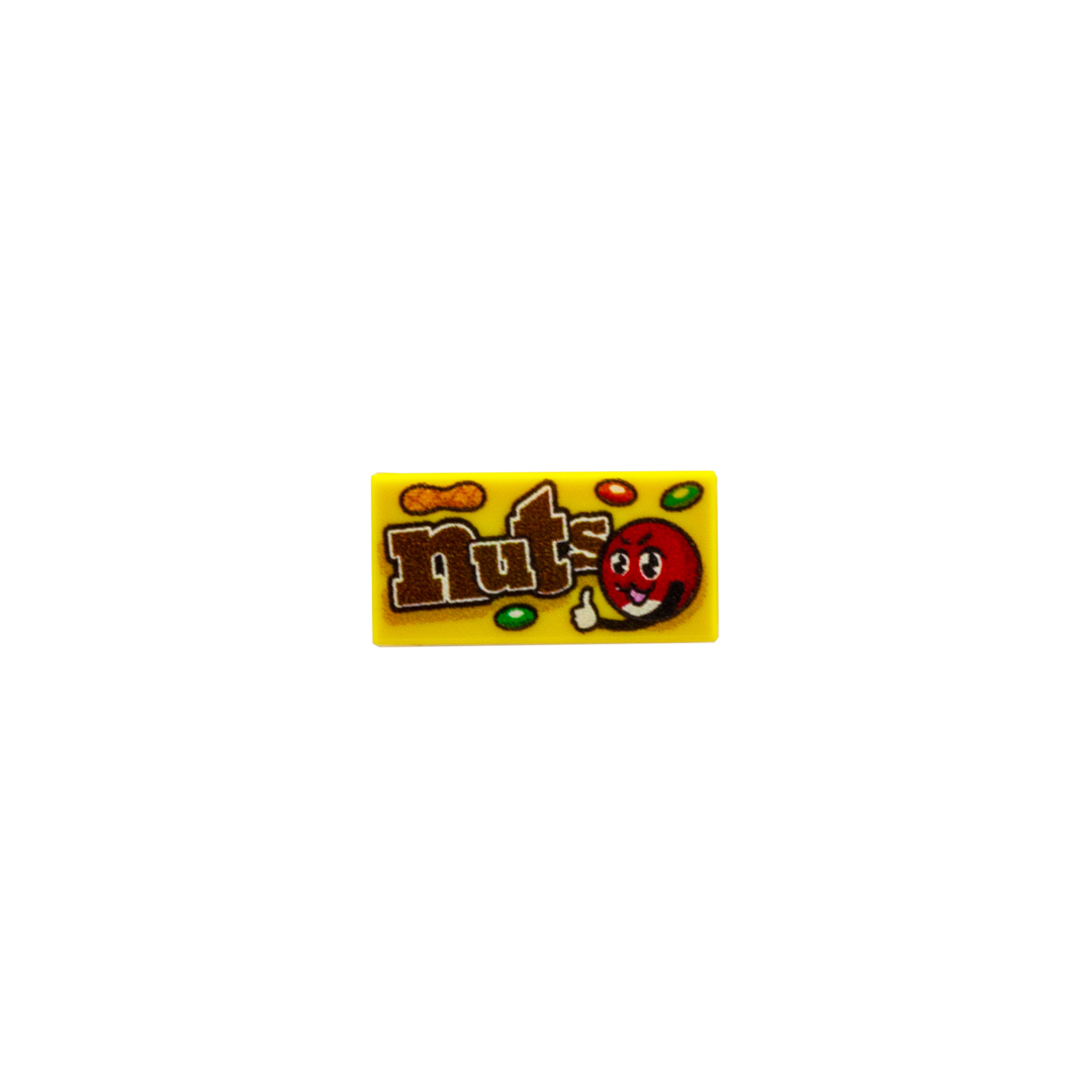 Custom LEGO Choc Nuts Candy - Minifigure Accessory based on M and Ms
