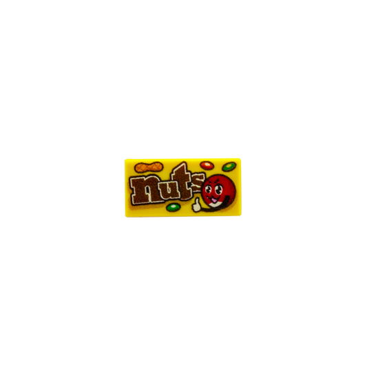 Custom LEGO Choc Nuts Candy - Minifigure Accessory based on M and Ms