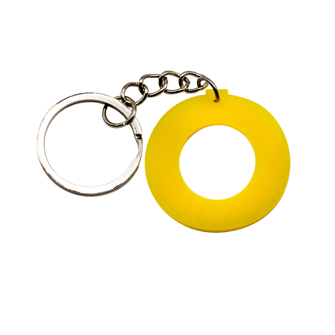 LEGO Acrylic Letter Keychain