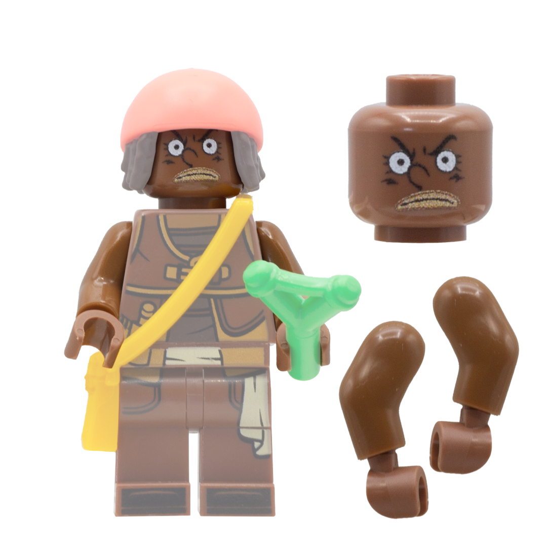 Upgrade your LEGO One Piece Go Merry Set - Custom Design LEGO Minifig heads