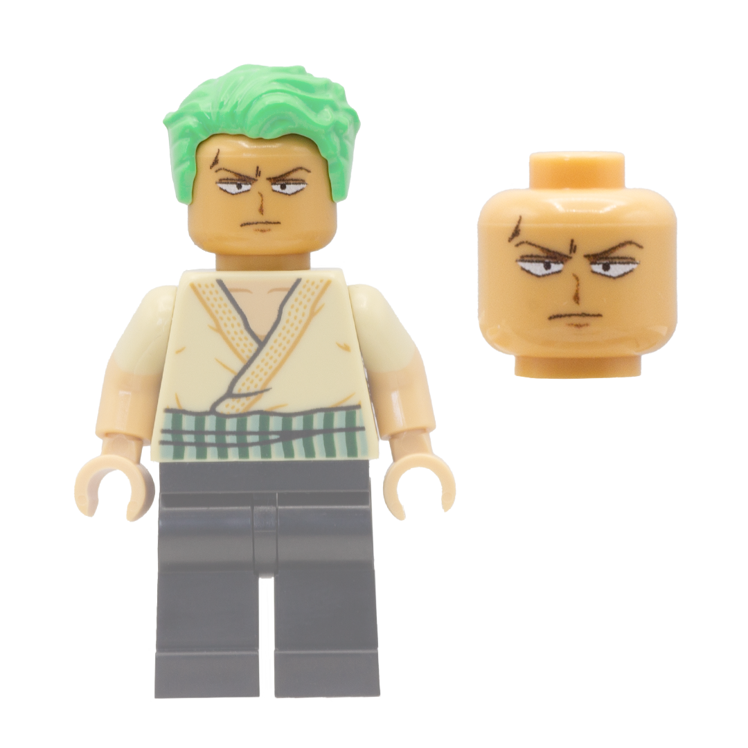 Upgrade your LEGO One Piece Go Merry Set - Custom Design LEGO Minifig heads