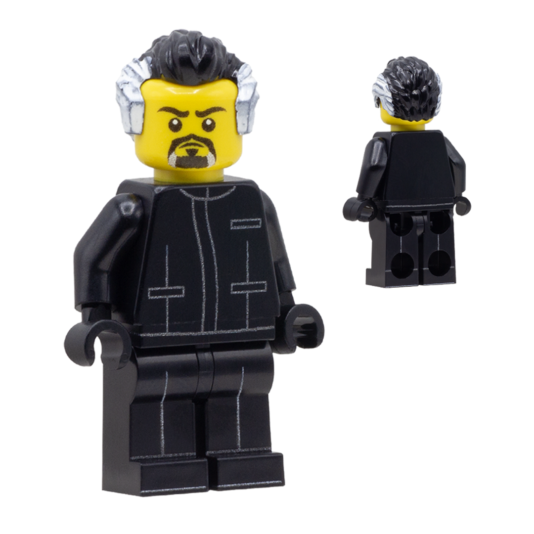 LEGO Doctor Who, The Original Master (Roger Delgado) - Custom Design LEGO Minifigure