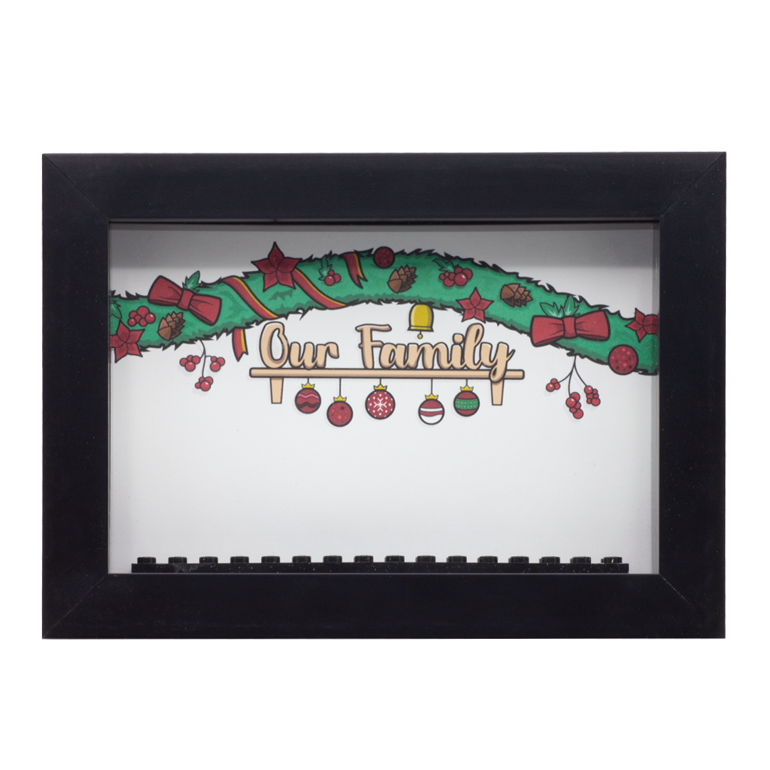 Our Family LEGO Minifigure Display Frame