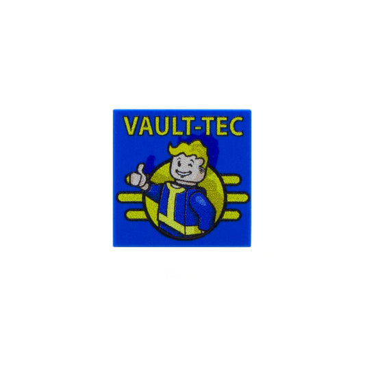 Vault Tec Fallout Terminal LEGO Tile Poster