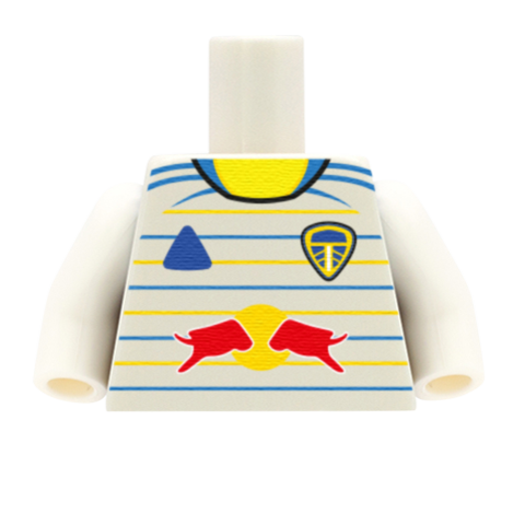 Personalised Leeds Shirt - Custom Design Minifigure Torso