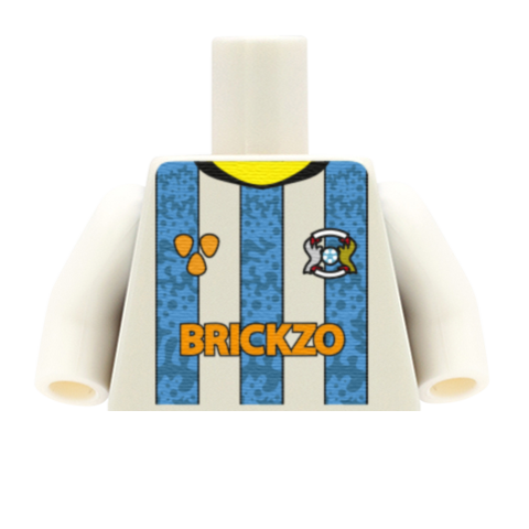 Personalised Coventry Shirt - Custom Design Minifigure Torso