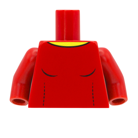 Bow Back Top - Custom Design Minifigure Torso