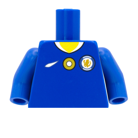 Personalised Chelsea Shirt - Custom Design Minifigure Torso