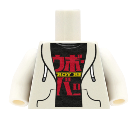 Cowboy Brick Bop Jacket - Custom Design Minifigure Torso