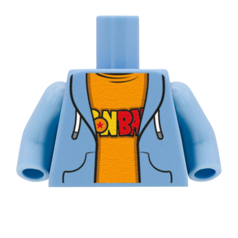 DragonBrickZ Jacket - Custom Design Minifigure Torso