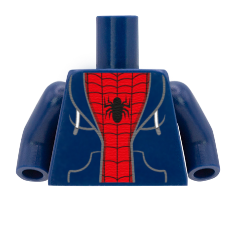 Feminine Spider Blocks Jacket - Custom Design Minifigure Torso