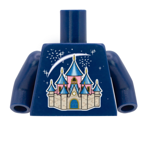 Fairytale Castle - Custom Design Minifigure Torso