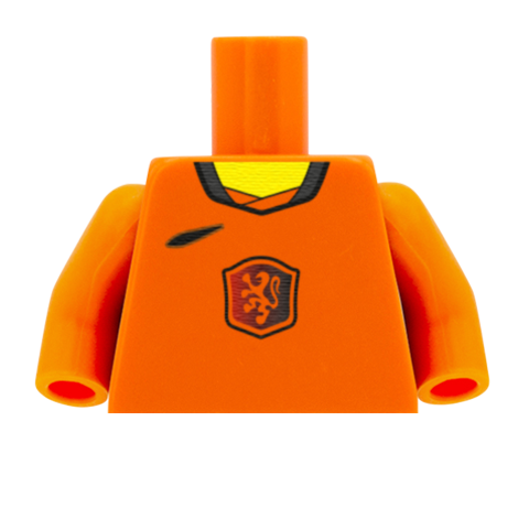 2026 Netherlands Football Shirt - Personalised Minifigure Torso