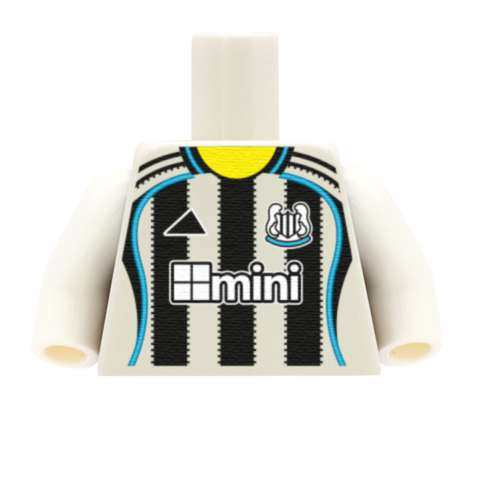 Personalised Newcastle Shirt - Custom Design Minifigure Torso
