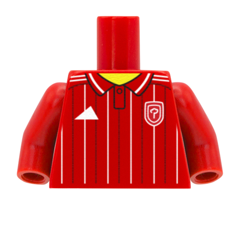 Personalised Notts Forest Shirt - Custom Design Minifigure Torso