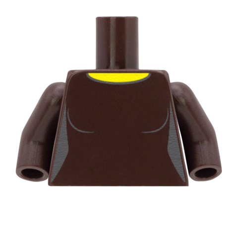 Open Back Dressy Top - Custom Design Minifigure Torso