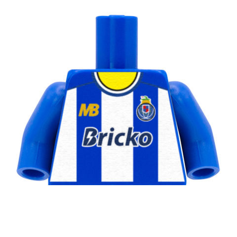 Personalised Porto Shirt - Custom Design Minifigure Torso