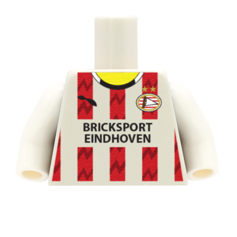 Personalised PSV Eindhoven Shirt - Custom Design Minifigure Torso