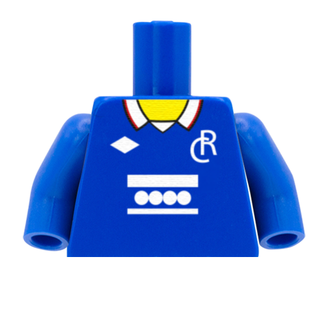 Personalised Rangers Shirt - Custom Design Minifigure Torso