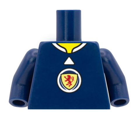 2026 Scotland Football Shirt - Personalised Minifigure Torso