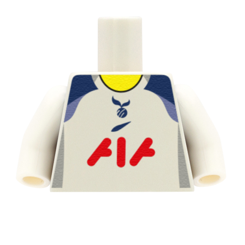 Personalised Tottenham Shirt - Custom Design Minifigure Torso
