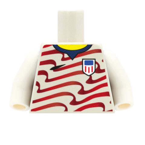 2026 USMNT Football Shirt - Personalised Minifigure Torso