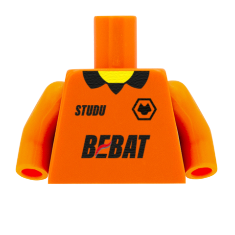 Personalised Wolves Shirt - Custom Design Minifigure Torso