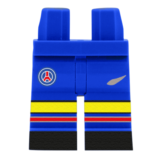 PSG Football Shorts - Custom Minifigure Legs