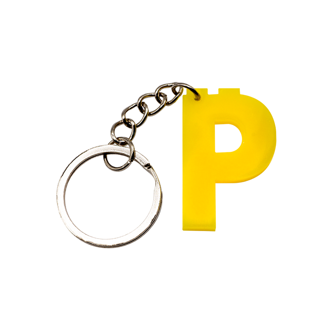 LEGO Acrylic Letter Keychain