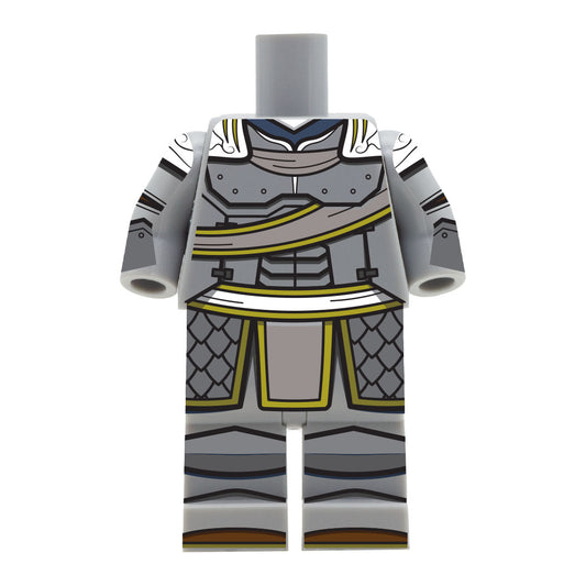 Paladin Outfit (Various Colours; Regular and Short Legs) - Custom Design Minifigure Legs and Torso