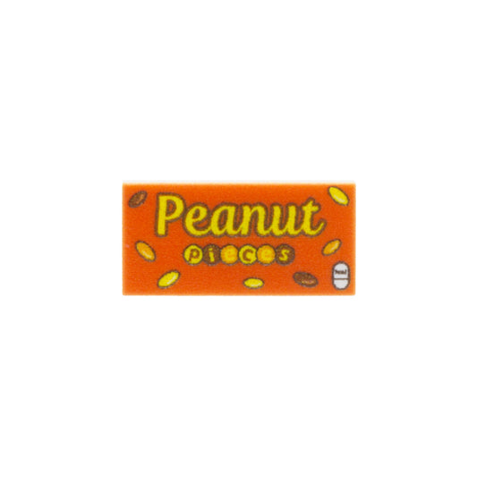 Pretend "Peanut Pieces" - Custom Design Tile (Plastic Toy)