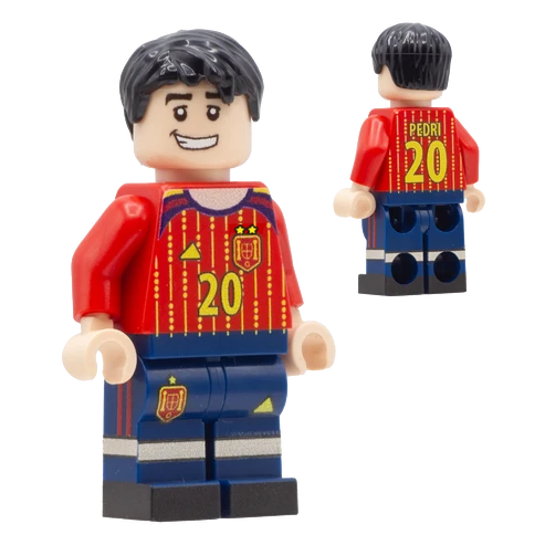 Spain Number 20 - Custom Design World Cup Minifigure