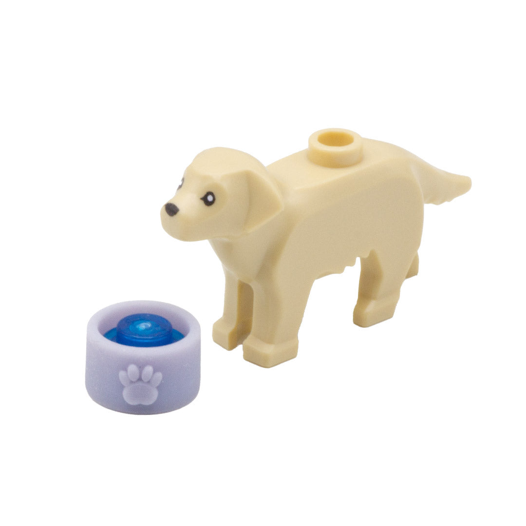 3D Printed Minifigure Accessory - Pretend "Pet Water Bowl" - Genuine LEGO 1x1 Stud