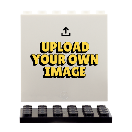YOUR IMAGE Personalised Back Panel - Custom Design Display Panel and Stand