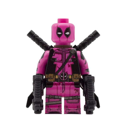 Pink Deadpool - Custom Design LEGO Minifigure