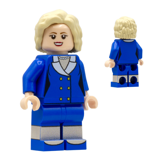 Lady Diana / Princess Diana - Custom Design LEGO Minifigure, the Queen of Hearts