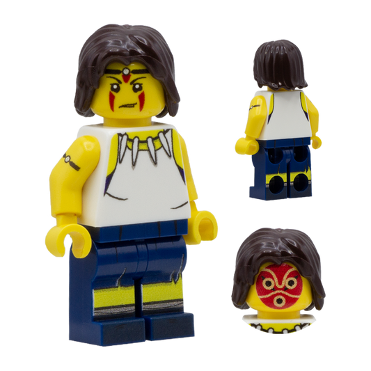 Princess Mononoke - San - Custom Design LEGO Minifigure