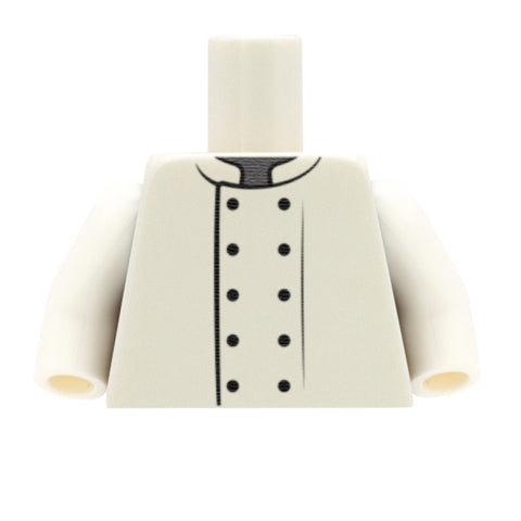 Chef's Top - Custom Design Minifigure Torso