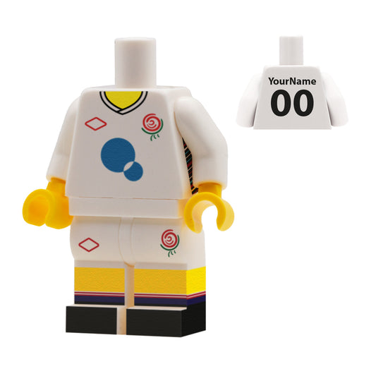 Personalised England Team Rugby LEGO Minifigure Kit