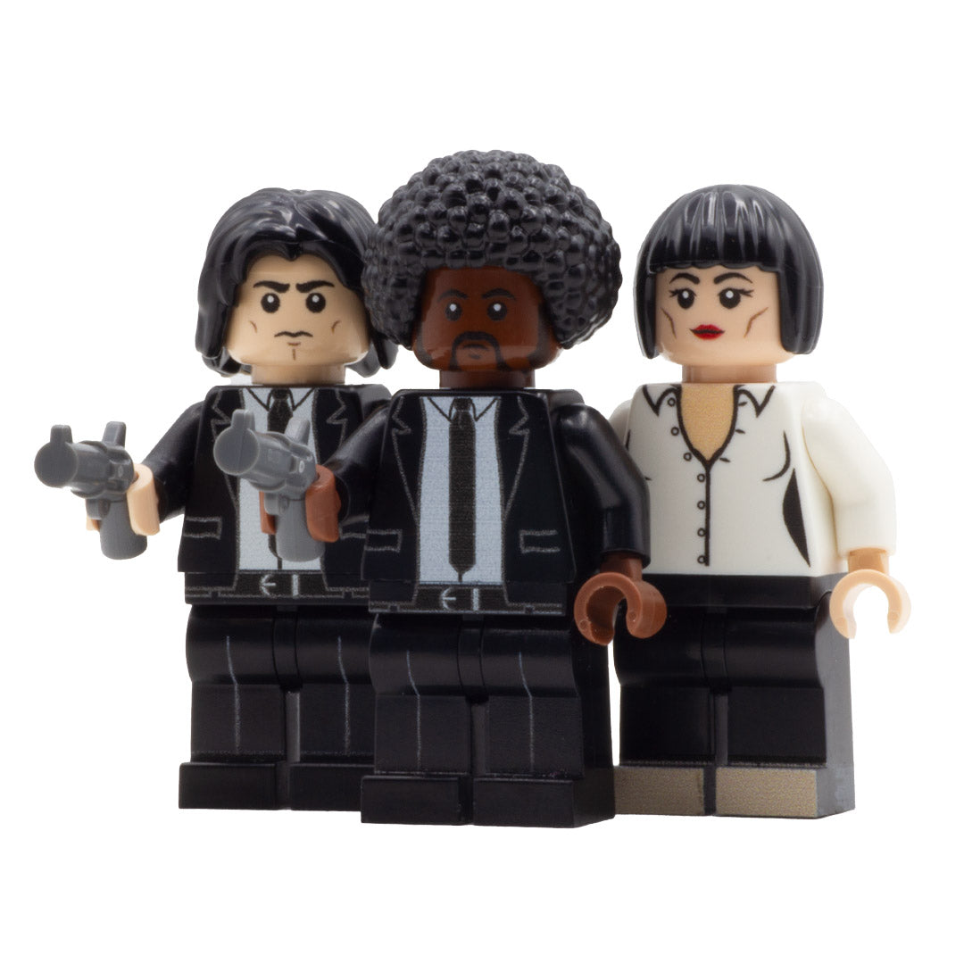 Pulp Fiction - Custom Design LEGO Minifigure Set