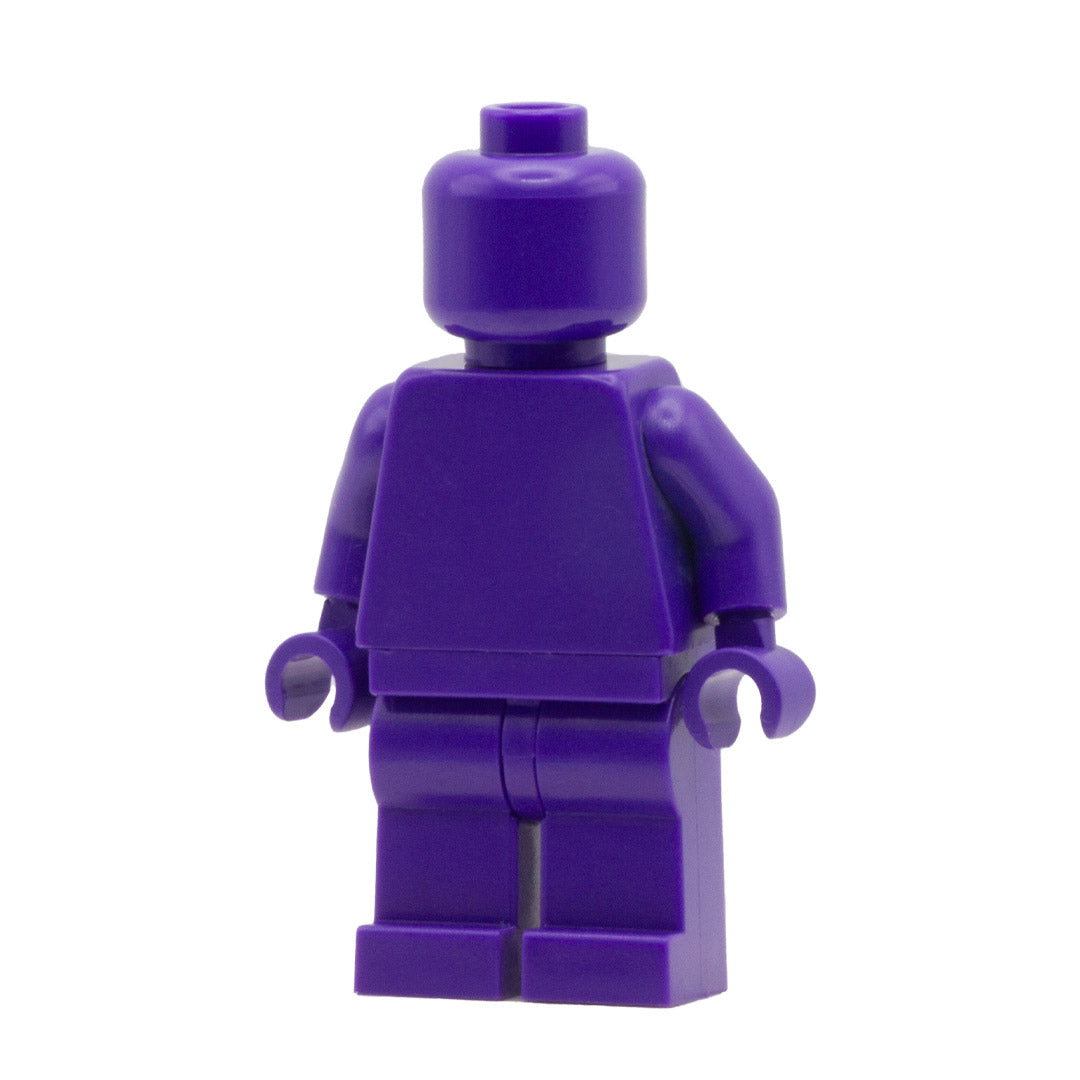 Medium Lilac Monochrome LEGO Minifigure