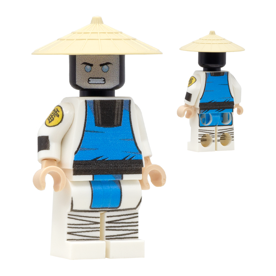 Mortal Kombat - Raiden - Custom Design LEGO Minifigure