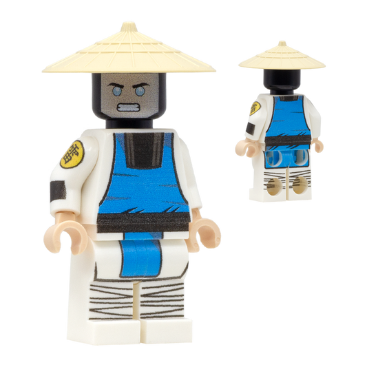 Mortal Kombat - Raiden - Custom Design LEGO Minifigure