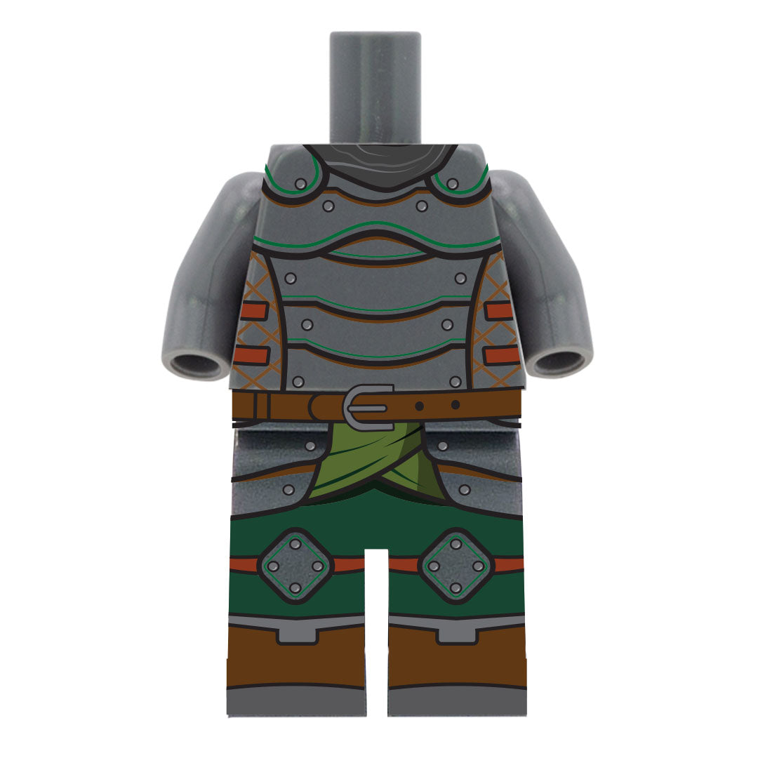 Custom Design LEGO DnD Ranger Figure - LEGO Dungeons and Dragons