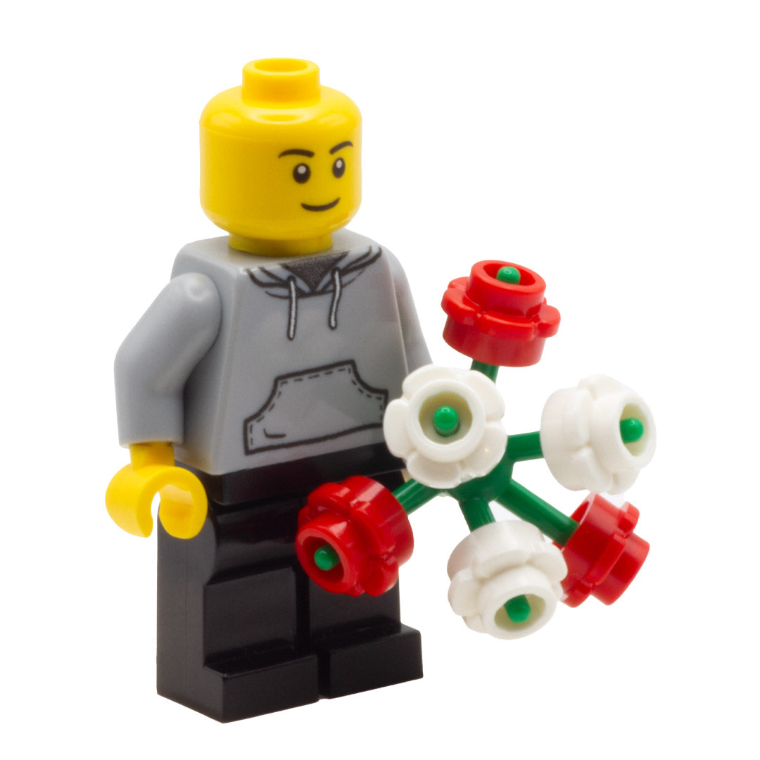 White lego sale minifigure