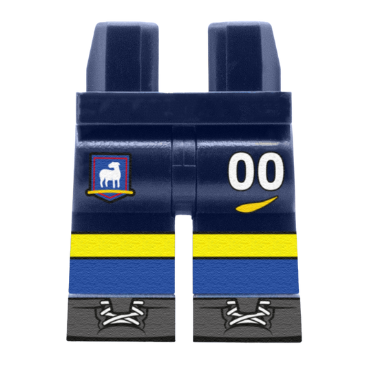 Lady Greyhounds Football Shorts - Custom Minifigure Legs