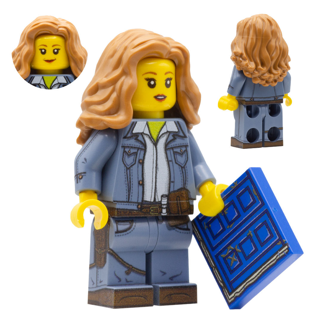 River Song from Doctor Who - Custom Design LEGO Minifigure